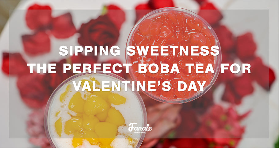Sipping Sweetness The Perfect Boba Tea for Valentine's Day