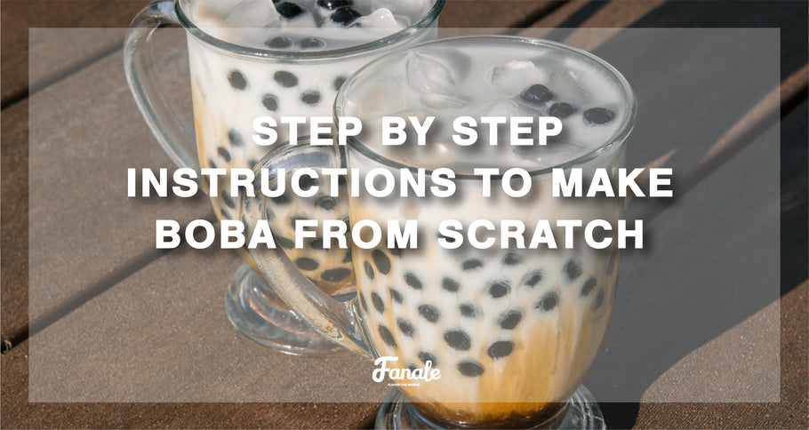 Step By Step Instructions to Make Boba Pearls from Scratch