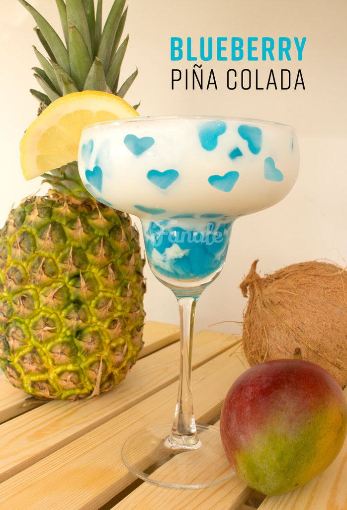 Pina Colada with Heart Jelly Recipe