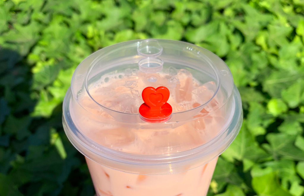Clear Heart Stopper Lid ❤️❤️❤️