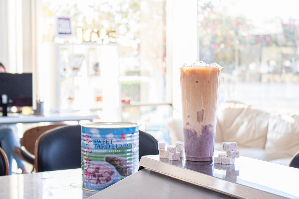 Sweet Taro Milk Tea