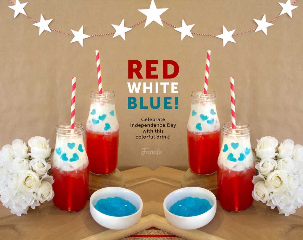 Fourth of July Drink Recipe - Strawberries & Crema